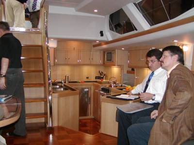 Interior of the Oyster 655