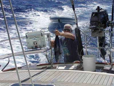 Ron with the Skipjack Tuna