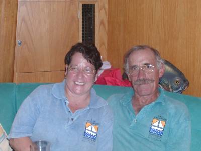 David and Marilyn at Airlie Beach