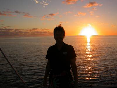 Sunset at Amadee Islet