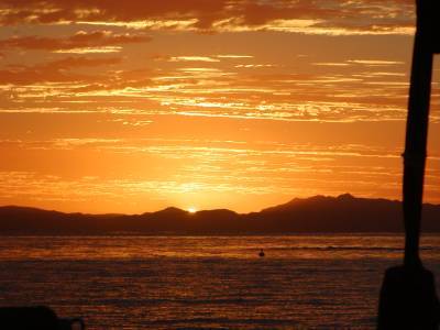 Sunset at Amadee Islet