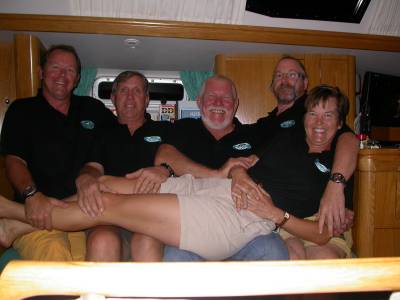 The Crew - Dave, Chip, Ron, Bradley and Kathy