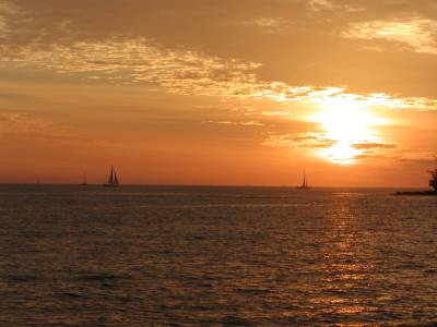 Sunset at Baie de Citrons