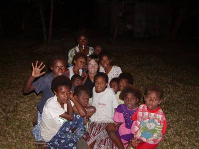 Kathy and her new girlfriends