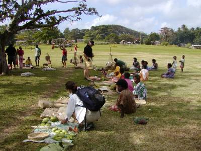 Market day at the local village