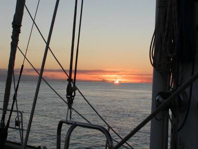 Sunset at Lamont Reef