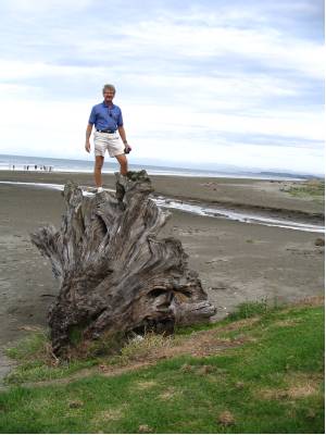 On the east coast at Whakatane