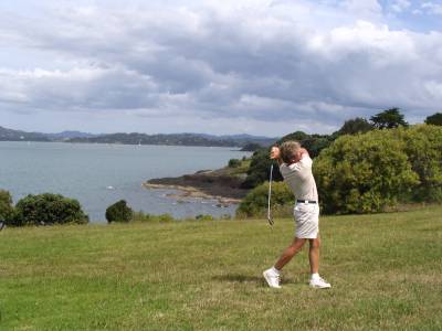 Golf at Whaitangi in the Bay of Islands