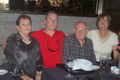 Bradley and Kathy with Aunt Carol Lee and Uncle Richard in Palm Springs