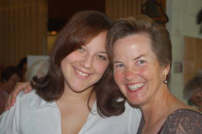 Kathy with great-niece Amanda