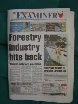 Front page of the Examiner