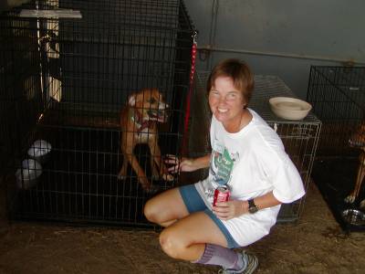 My "Buddy" after he was moved to a larger cage - he was previously in one the size of the one two to the right